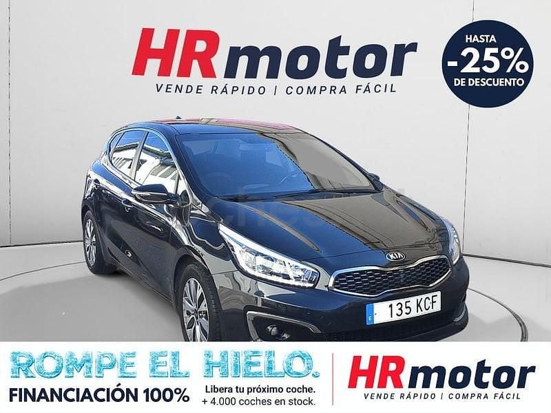 Usado Kia Ceed GT 90 CV (66 kW) 2017 Negro Berlina