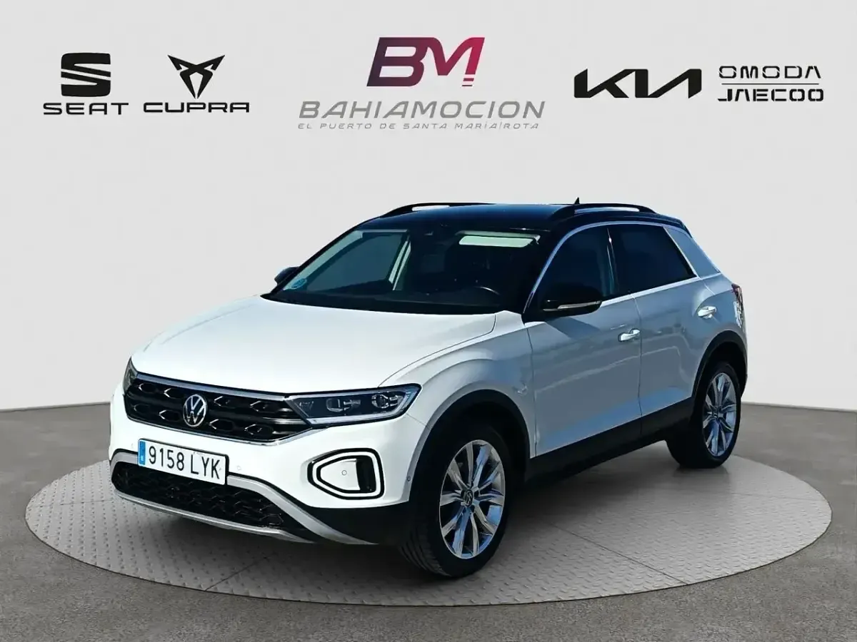 Usado VW T-Roc Life 150 CV (110 kW) 2022 Blanco SUV