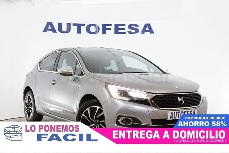 Usado DS Automobiles DS4 131 CV (96 kW) 2018 Gris / plata Berlina