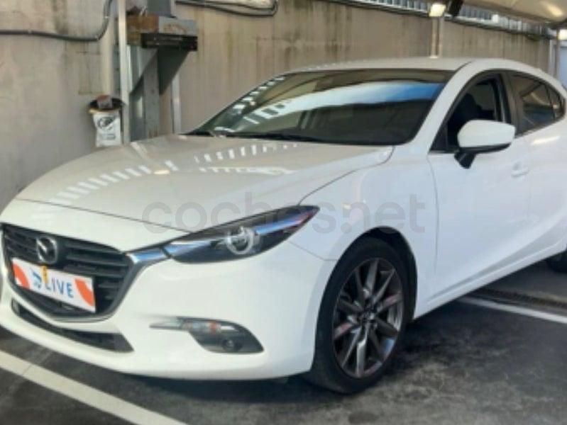 Usado Mazda 3 Edition 150 CV (110 kW) 2018 Blanco Berlina