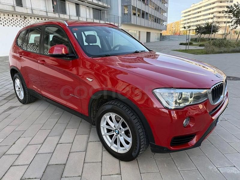 Usado BMW X3 190 CV (139 kW) 2017 Granate SUV
