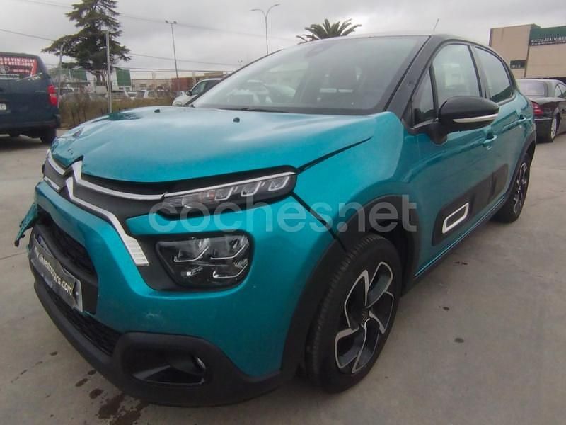 Usado Citroën C3 Feel 110 CV (80 kW) 2020 Azul Berlina