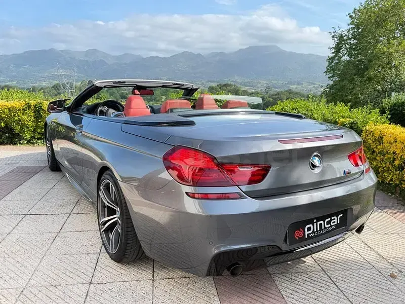 Usado BMW 640 Cabriolet Comfort Edition 313 CV (230 kW) 2016 Gris / plata Descapotable