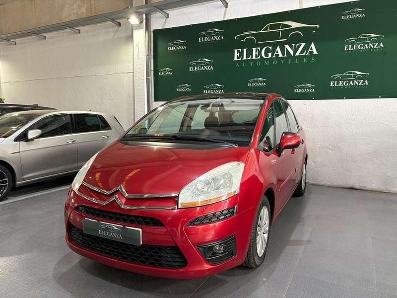 Usado Citroën C4 Picasso Exclusive 110 CV (80 kW) 2009 Rojo Monovolumen