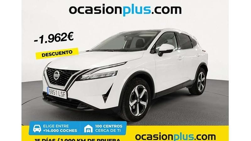Blanco Usado 2021 Nissan Qashqai N-Connecta SUV | 19.628 € (Precio justo) - Imagen 1/4