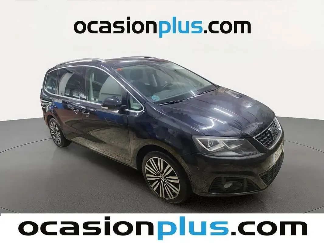 Usado Seat Alhambra XCELLENCE 150 CV (110 kW) 2019 Negro Monovolumen