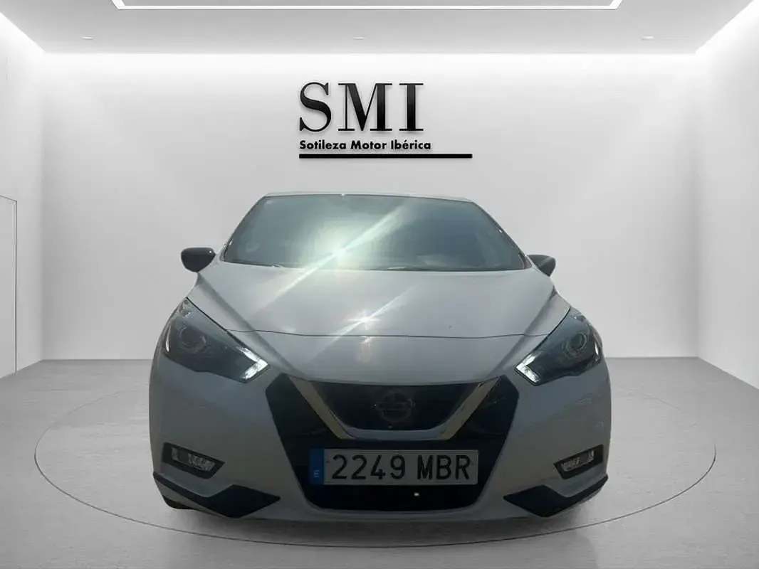 Usado Nissan Micra Acenta 92 CV (67 kW) 2022 Blanco Utilitario