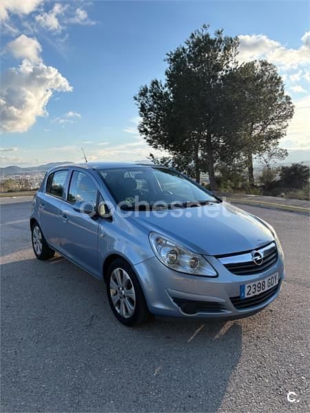 Usado Opel Corsa Enjoy 75 CV (55 kW) 2008 Azul Utilitario