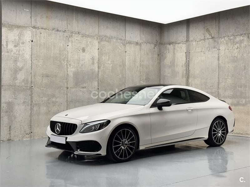 Blanco Usado 2017 Mercedes C220 Coupe | 28.490 € (Caro) - Imagen 1/4