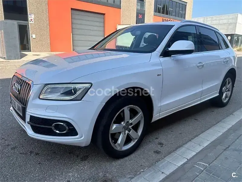 Usado Audi Q5 S-Line 190 CV (139 kW) 2016 Blanco SUV