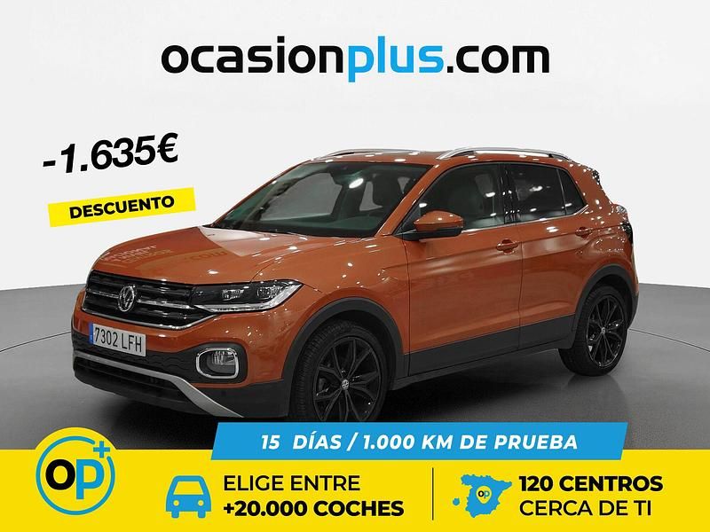 Naranja Usado 2020 VW T-Cross Sportline SUV | 17.990 € (Un poco caro) - Imagen 1/4
