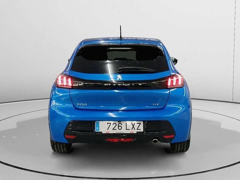 Usado Peugeot 208 GT 102 CV (75 kW) 2022 Azul Utilitario