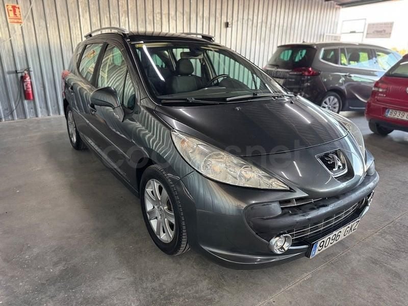 Usado Peugeot 207 Sport 110 CV (80 kW) 2009 Gris Familiar