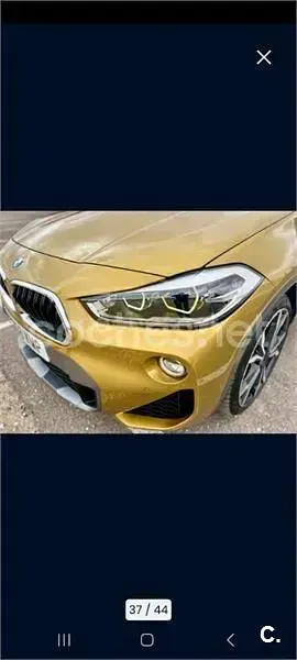 Usado BMW X2 190 CV (139 kW) 2018 Amarillo SUV