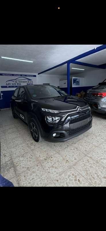 Usado Citroën C3 PureTech 82 CV (60 kW) 2024 Negro Utilitario