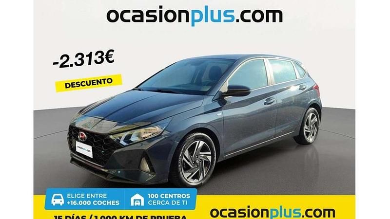 Gris Usado 2022 Hyundai i20 Utilitario | 13.628 € (Un poco caro) - Imagen 1/4