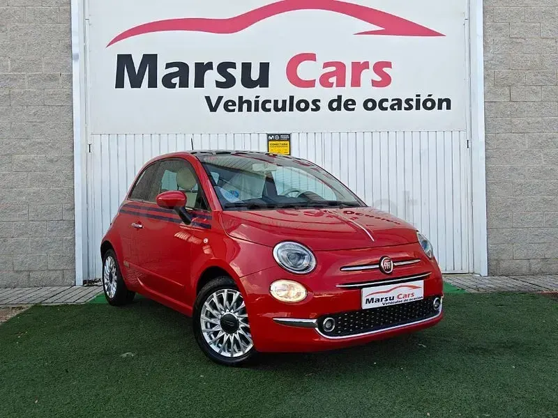 Usado Fiat 500 Lounge 69 CV (50 kW) 2019 Rojo Berlina