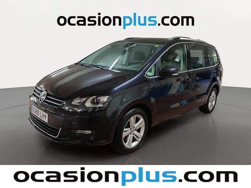 Usado VW Sharan Advance 150 CV (110 kW) 2020 Negro Monovolumen