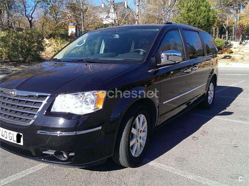 Usado Chrysler Grand Voyager Limited 163 CV (119 kW) 2009 Negro Monovolumen