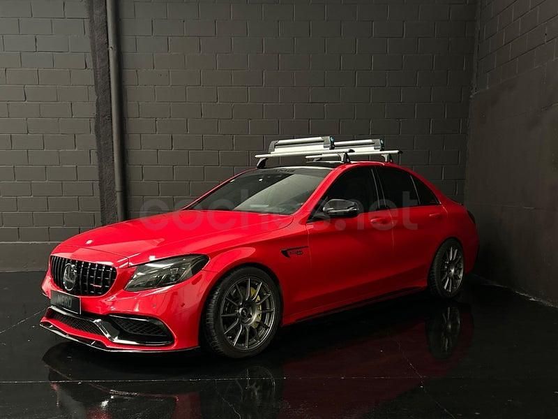 Usado Mercedes C43 AMG 367 CV (269 kW) 2016 Rojo Berlina