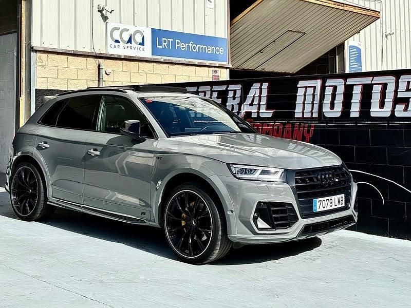 Usado Audi SQ5 354 CV (260 kW) 2018 Gris / plata SUV
