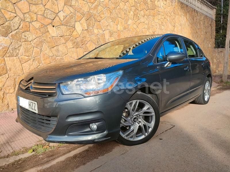 Gris / plata Usado 2014 Citroën C4 PureTech Berlina | 5900 € (Super precio) - Imagen 1/4