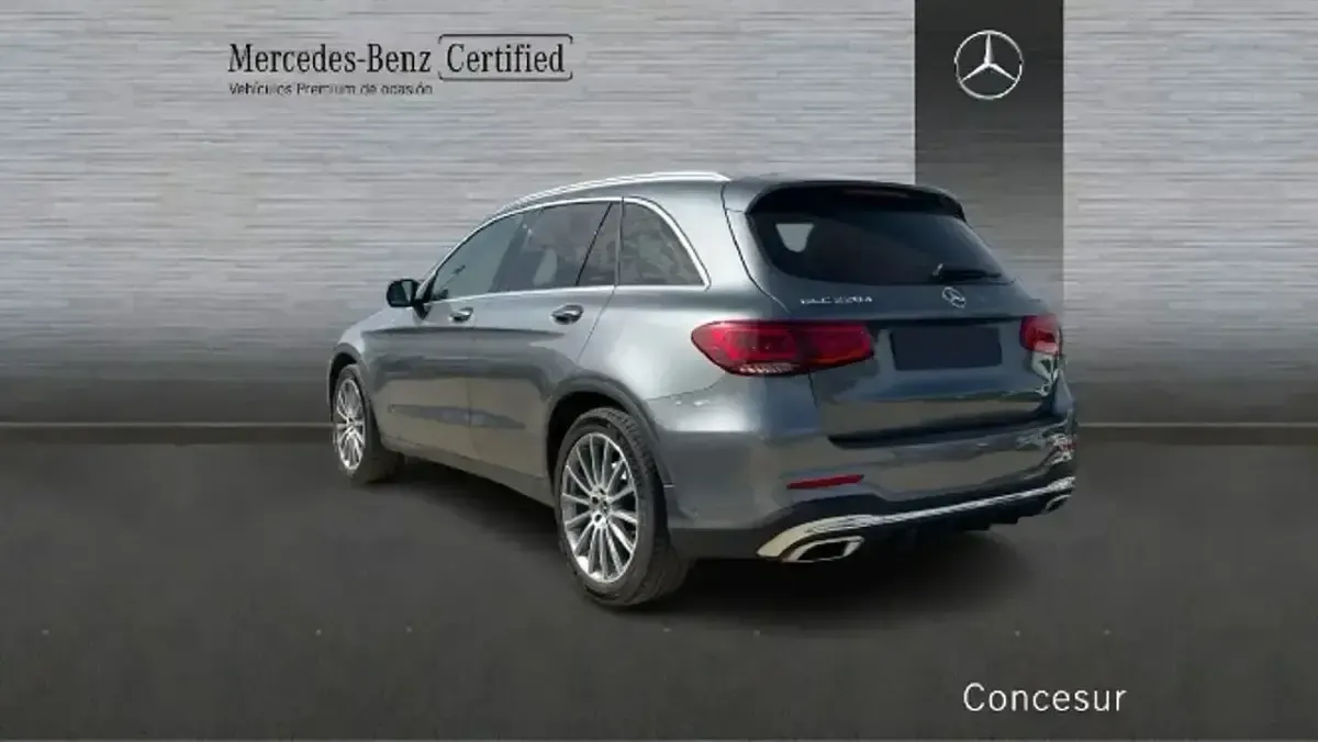 Usado Mercedes GLC220 194 CV (142 kW) 2021 Gris SUV