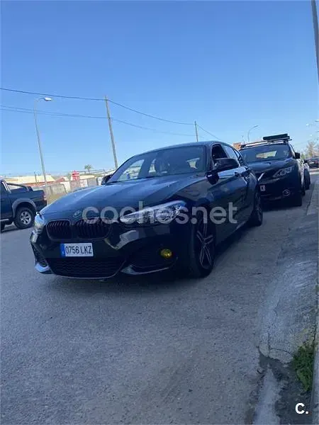 Usado BMW 116 116 CV (85 kW) 2015 Negro Utilitario