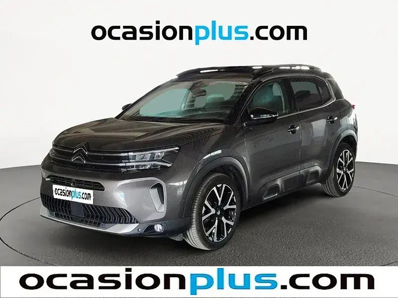 Gris Usado 2023 Citroën C5 Aircross PureTech SUV | 22.264 € (Precio justo) - Imagen 1/4