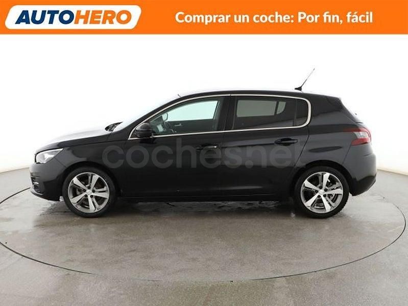 Usado Peugeot 308 Allure 130 CV (95 kW) 2019 Negro Berlina