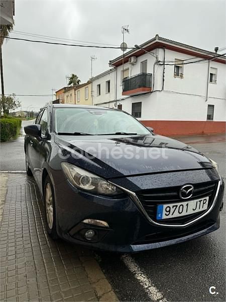 Usado Mazda 3 Style 150 CV (110 kW) 2016 Azul Berlina