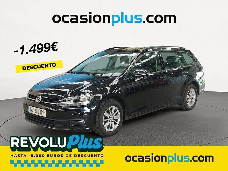 Negro Usado 2020 VW Golf VII Edition Familiar | 15.990 € (Precio justo) - Imagen 1/4