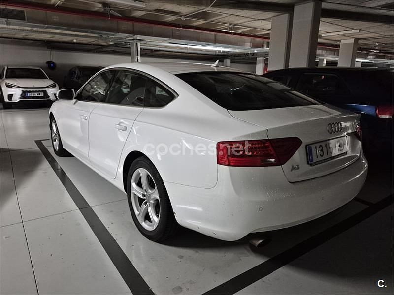 Usado Audi A5 Sportback 170 CV (125 kW) 2013 Blanco Utilitario