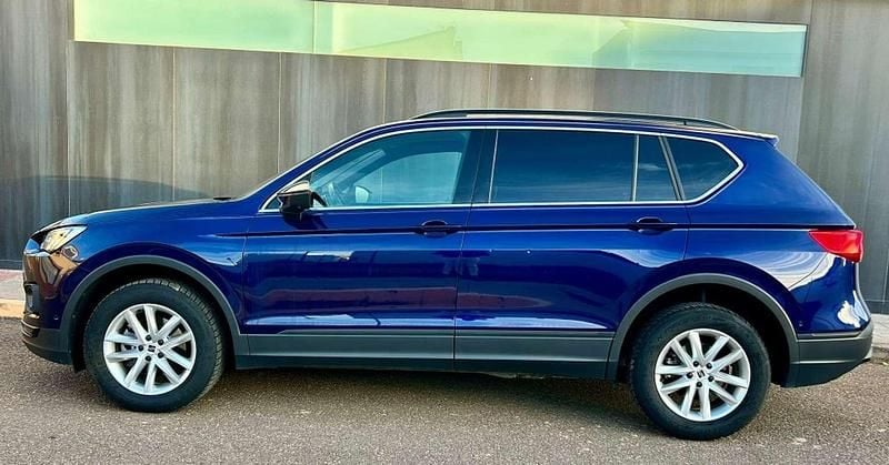 Usado Seat Tarraco Style 150 CV (110 kW) 2021 Azul SUV