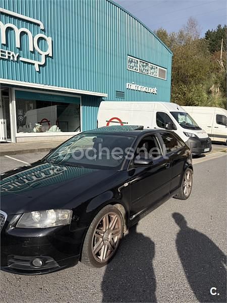 Usado Audi A3 Attraction 140 CV (102 kW) 2008 Negro Berlina