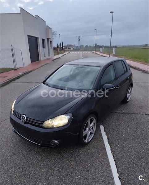 Usado VW Golf VI Sport 160 CV (117 kW) 2010 Negro Utilitario