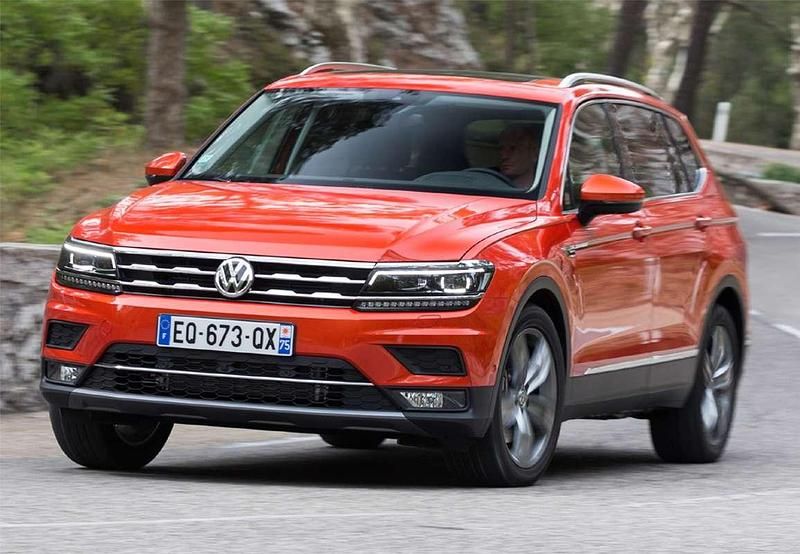 Negro Usado 2020 VW Tiguan Allspace Advance SUV | 22.190 € (Buen precio) - Imagen 1/4