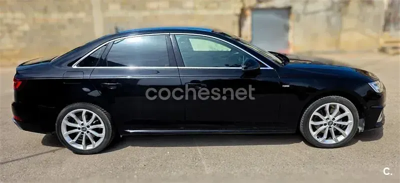 Usado Audi A4 S-Line 190 CV (139 kW) 2020 Negro Berlina