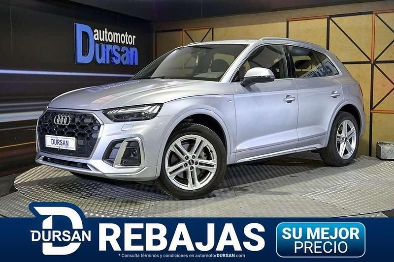 Gris Usado 2022 Audi Q5 S-Line SUV | 38.990 € (Precio justo) - Imagen 1/4