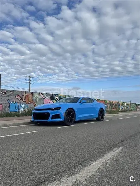 Usado Chevrolet Camaro 432 CV (317 kW) 2015 Azul Coupe