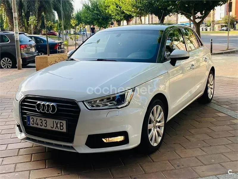 Usado Audi A1 Sportback Design 116 CV (85 kW) 2017 Blanco Utilitario