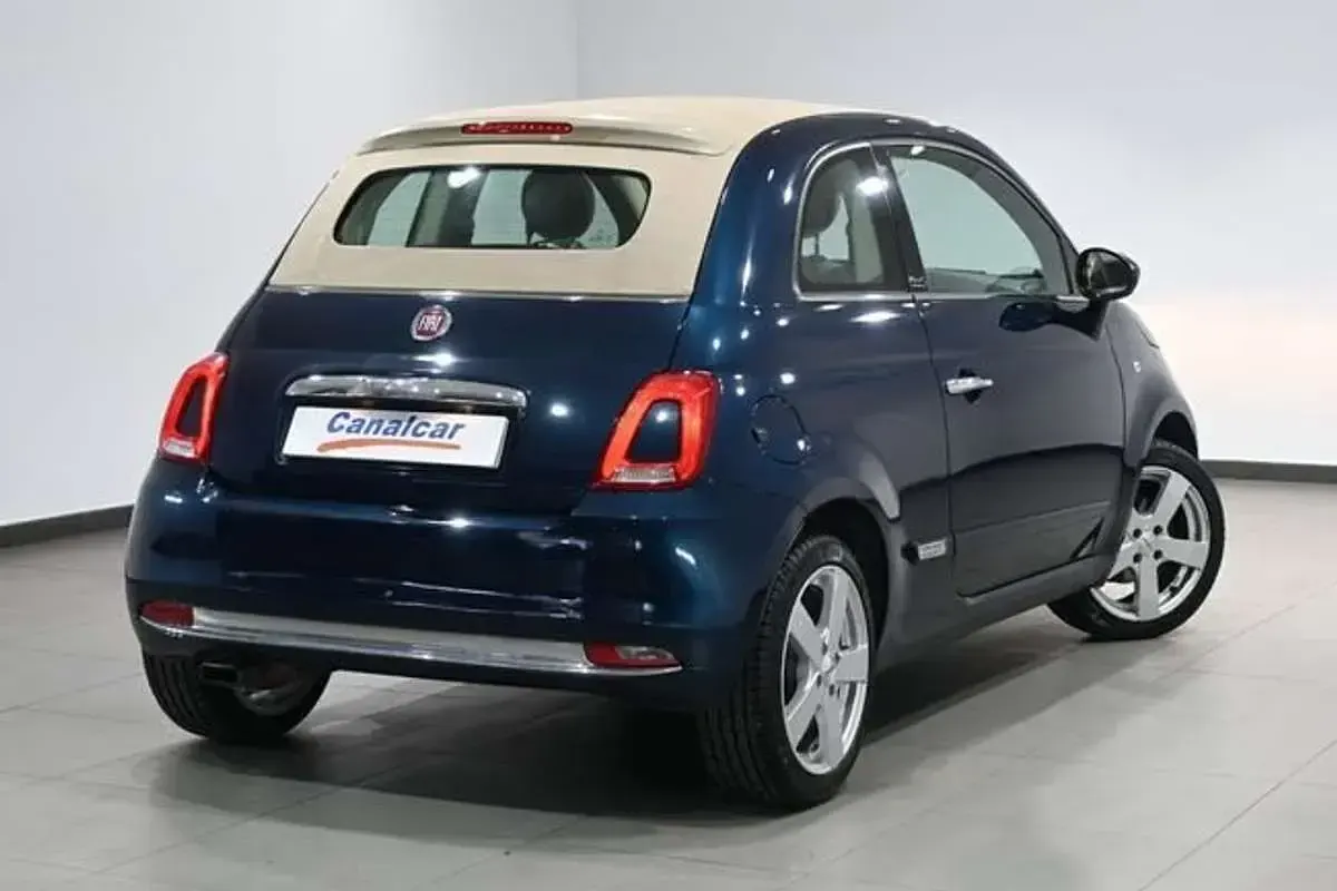 Usado Fiat 500 S 69 CV (50 kW) 2016 Azul Utilitario