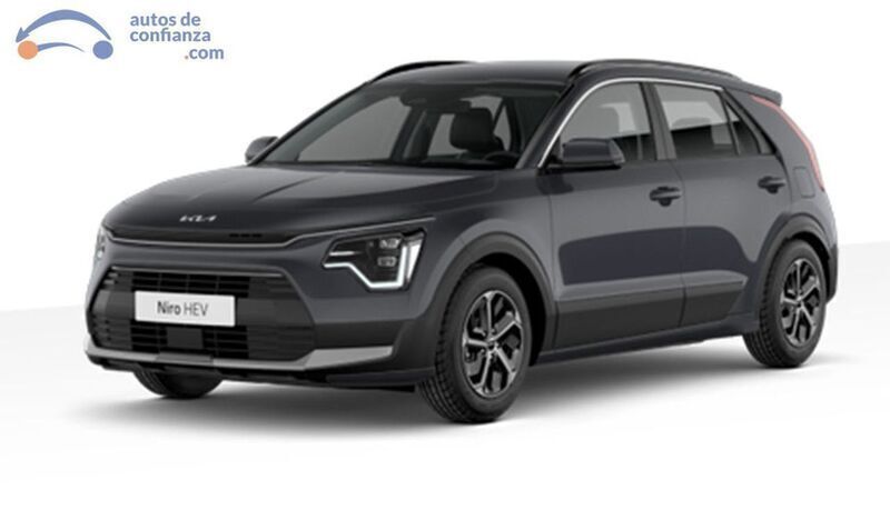 Gris Nuevo 2024 Kia Niro SUV | 29.500 € (Precio justo) - Imagen 1/4