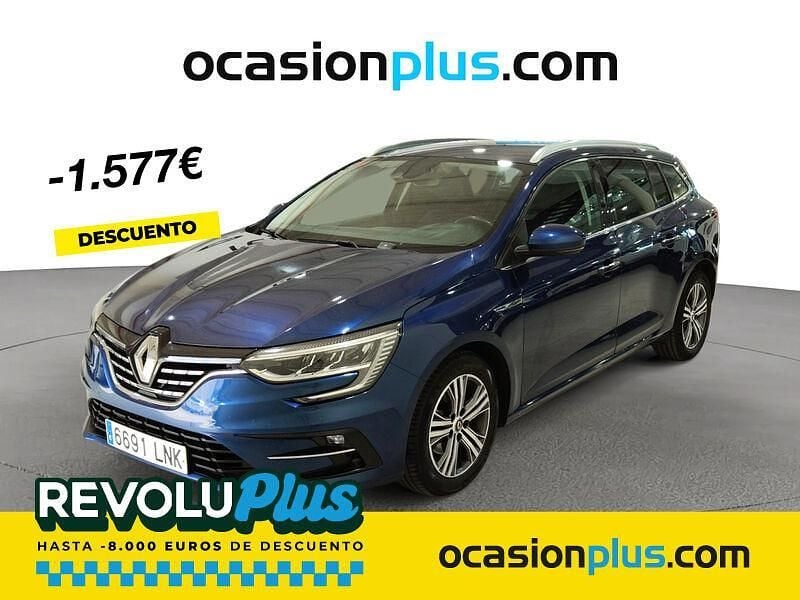 Azul Usado 2021 Renault Mégane GrandTour Zen Familiar | 15.900 € (Precio justo) - Imagen 1/4