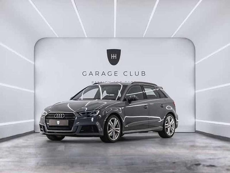 Usado Audi A3 Sportback S-Line 150 CV (110 kW) 2020 Gris Utilitario