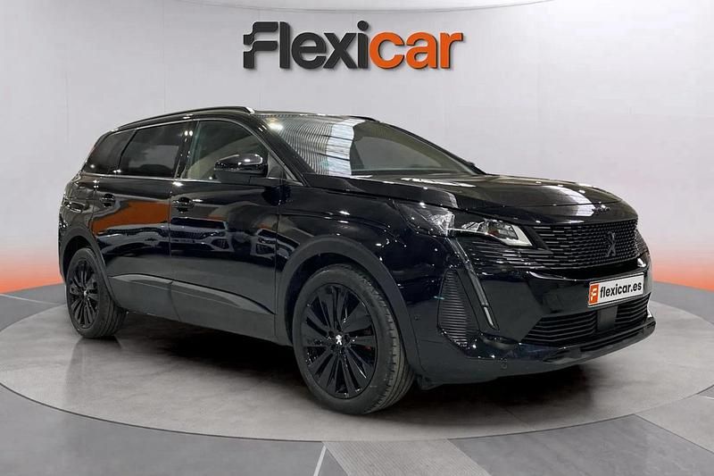 Negro Usado 2021 Peugeot 5008 GT Monovolumen | 22.490 € (Precio justo) - Imagen 1/4