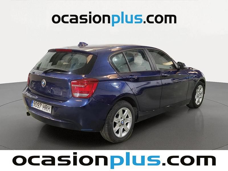Usado BMW 114 95 CV (69 kW) 2013 Azul Utilitario