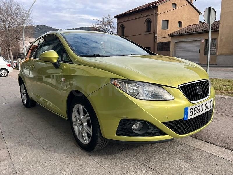 Usado Seat Ibiza SC Stylance 105 CV (77 kW) 2009 Verde Utilitario