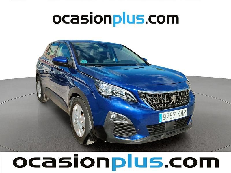 Usado Peugeot 3008 Active 131 CV (96 kW) 2018 Azul SUV