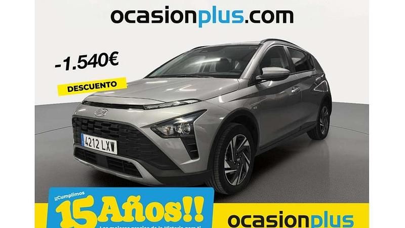 Gris Usado 2022 Hyundai Bayon SUV | 15.410 € (Precio justo) - Imagen 1/4